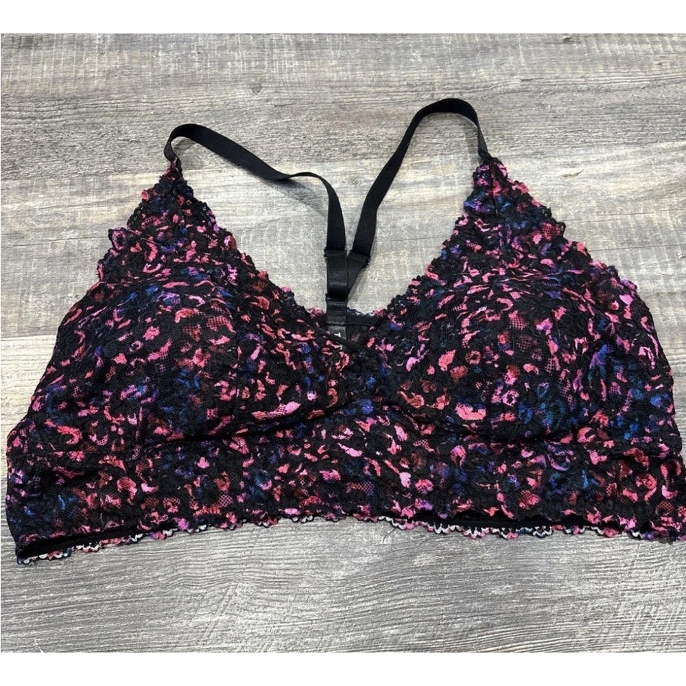 Torrid Lightly Lined Simply Lace XO Front Bralette Size 3 3X